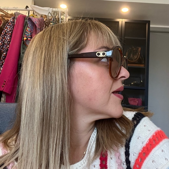 Céline Triomphe Tortoise sunglasses - Picture 8 of 10